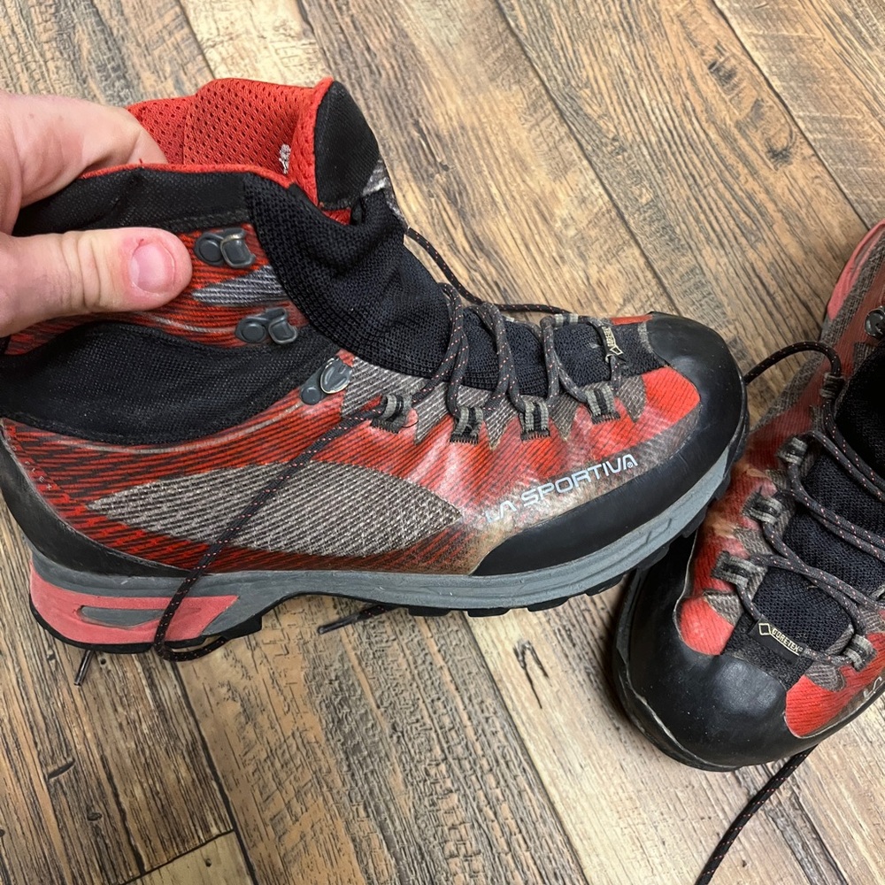 LaSportiva Trango Trek Red Size 11 - Picture 6 of 13